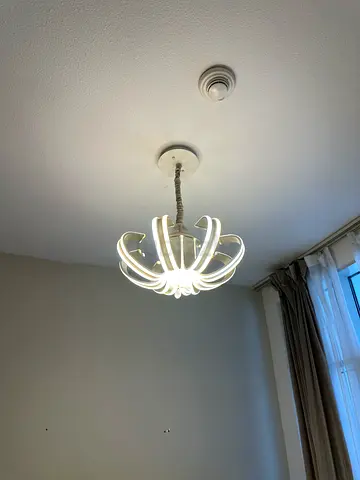 Modern white ceiling light
