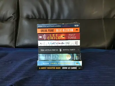 8 THRILLER NOVELS