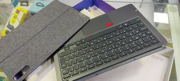 Lenovo p11 Tablet keyboard folio case with detachable keyboard - grey