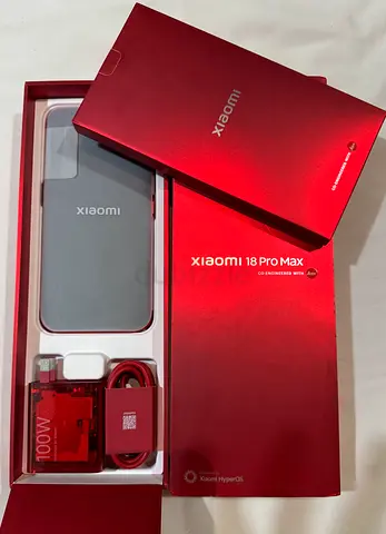Xiaomi 18 pro Max 16GB 1TB New Model Red color