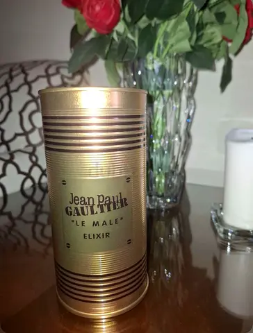 Jean Paul Gaultier Le Male Le Elixir - 10 to 15ml (used) AUTHENTIC