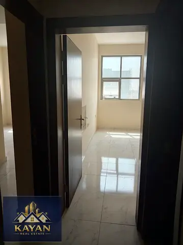Spacious 2BR in Al Salamah, master bedroom, built-in wardrobes, main road, family-friendly, near all services.