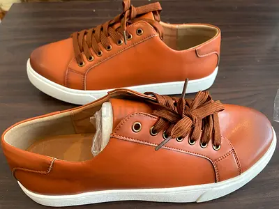 Men’s Premium-Style Brown Casual Sneakers - brand new