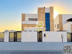 Modern villa (registration and ownership transfer fees included) 4 bedrooms maid's room and storage 