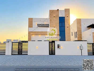 Modern villa (registration and ownership transfer fees included) 4 bedrooms maid's room and storage