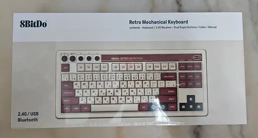 8Bitdo Retro Mechanical Keyboard FamiEdition
