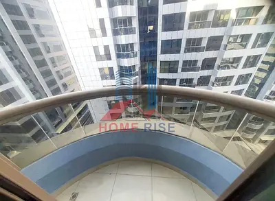 Spacious 2BHK with 3 Washromms with 2 balcony with parking with Gym&pool Rent 56k