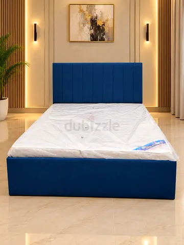 New Queen Bed With Medical Mattress Size 150"190 Cm