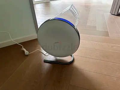 IQAir Atem Desk White Portable Air Purifier – German-Crafted, Superior Virus & Pollutant Filtration,