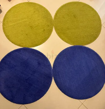 Set of 4 Ikea rugs