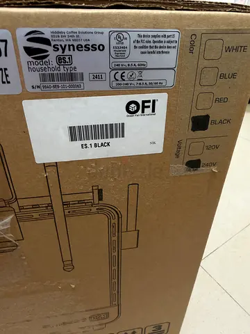 Synesso Espresso Machine (boxed) - ES1 Black