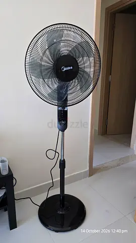 Height Adjustable Pedestral Fan with Remote
