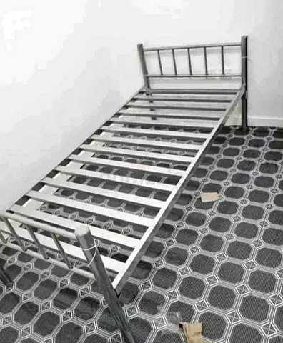 New Single Bed _ Silver