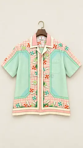 CASABLANCA Pool Print Shirt