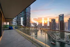 High-Floor 3BR | Dubai Marina View | Furnished Apartment