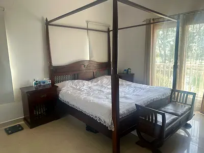 Bed with two side