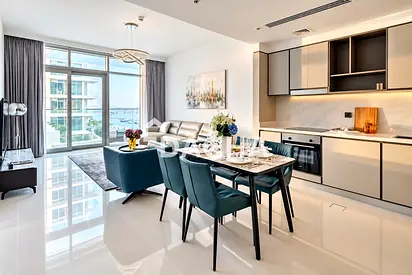 Corner Unit |Fully Furnished |Private Beach Access