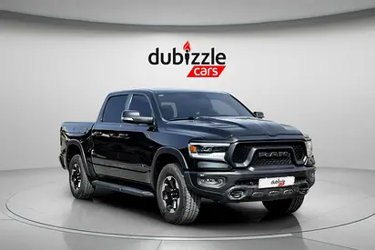 AED 2583/month | 2022 RAM 1500 Rebel Crew Cab | GCC Specs | Ref#539041