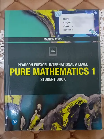 Edexcel A Level Maths Pure Mathematics 1