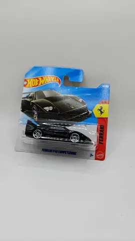 Hot Wheels Ferrari F40 Competizione (Black) - Rare Discontinued License