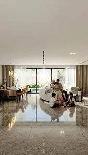 4BR Townhouse with Lagoon & Garden Views