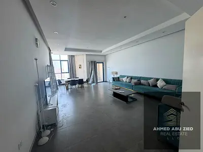 3BR Apartment for Annual Rent in Khor Towers, Ajman | Balcony | 4 Bathrooms