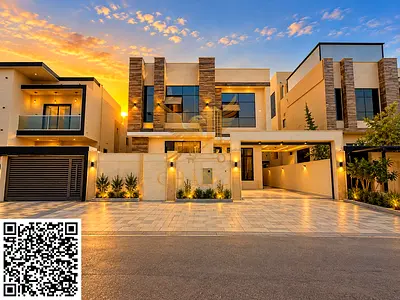 🏡 **فيلا فاخرة للبيع في عجمان – تشطيبات راقية ومساحات عائلية واسعة**  فرصة مميزة لامتلاك فيلا بتصميم أنيق وواجهة حجر فخمة، مع توزيع عملي للمساحات يوف