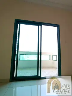 One-bedroom apartment (with living room) for annual rent in Al Qasimia, Al Mahatta – Sharjah. Feat
