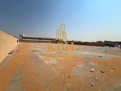 41,000 Sq. Ft. Yard for Rent in Al Sajaa, Sharjah | 200 KW Electricity | 2 Offices | Kitchen & Washroom | 4 Cheques