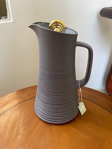Thermal Coffee/Tea Carafe - Grey with Gold (34) Lid (New)DEVA
