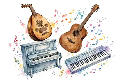 🎸 طور موهبتك الموسيقية بأسلوب احترافي
حصص خصوصية دقيقة ومريحة في منزلك تشمل آلات (البيانو، العود، ا