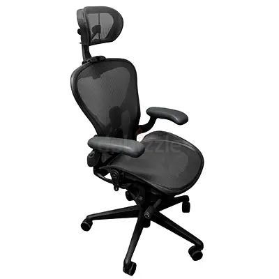 Remastered Version Herman Miller Aeron Office Chair Fully Options Excellent Condition With Headrest