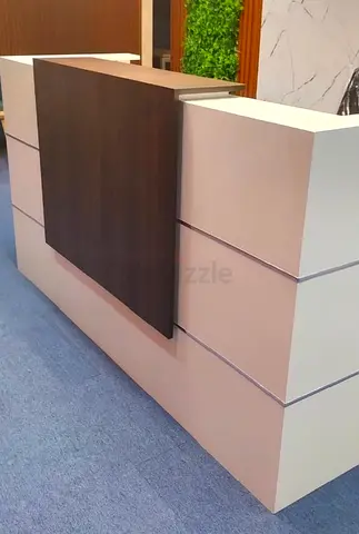Modern reception desk / Custom Made