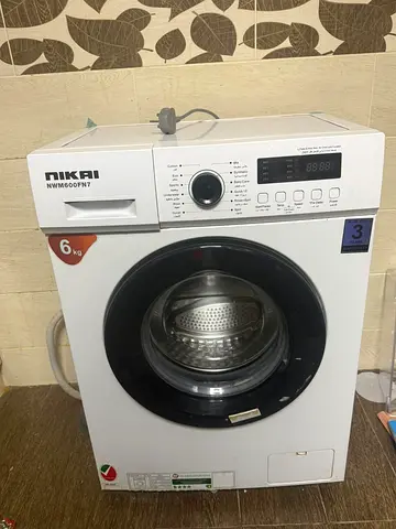 Nikai 6kg Front Load Washing Machine - Working Condition