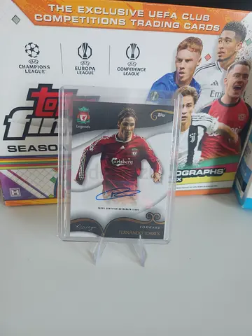 Fernando torres autograph card