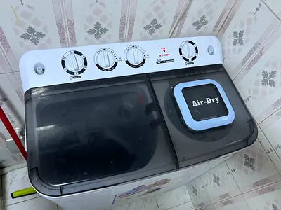 Compact Twin Tub Portable Washing Machine - Good Working Condition