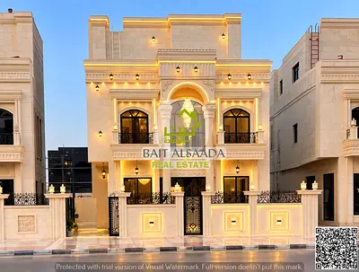 Classic style villa (registration and ownership transfer fees included) two floors and a rooftop terrace located opposite Al Safeer Market freehold o