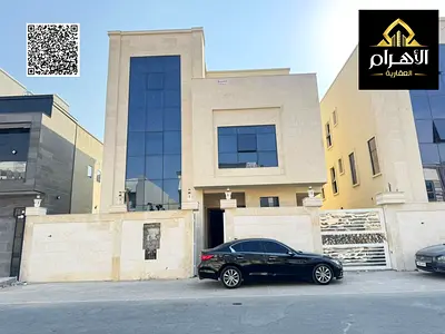 7-bedroom villa for sale in Al Zahia, Ajman. Featuring a European design, the property is available for freehold ownership by all nationalities, with