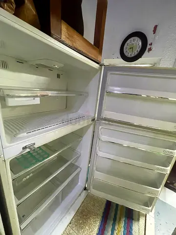 Used double-door refrigerator - good working condition