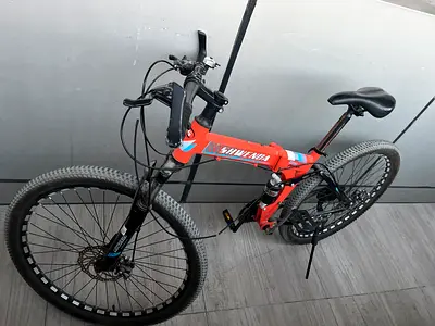 Used mountain bike - 26" frame, front suspension