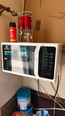 URGENT SALE-Used 10L White Microwave Oven - Good Working Condition