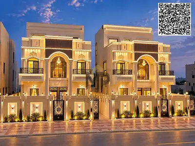 A miniature palace for sale in Al Bahya, Ajman—blending luxury and comfort in one home. A sophisticated investment and an unmissable residential oppor