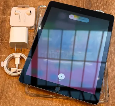 iPad 6thGeneration,32GB,Wifi,Space Grey with Case,Screen Guard, EarPods 3.5MM Jack & 20W Fast Charge
