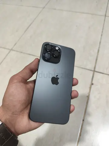 iPhone 15 Pro Max titanium black- Good Condition