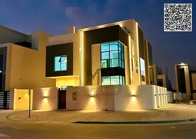 فيلا زاوية فاخرة للبيع في الحليو 2 – عجمان، تصميم عصري وتشطيبات راقية، موقع كورنر يمنحك مزيدًا من الخصوصية والمساحة، شاملة جميع الرسوم والتجهيزات –