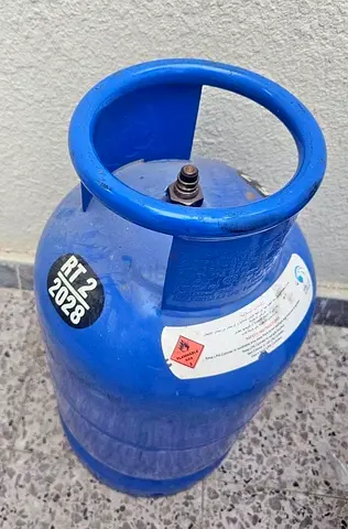 Blue LPG Gas Cylinder (Used) - Single Cylinder