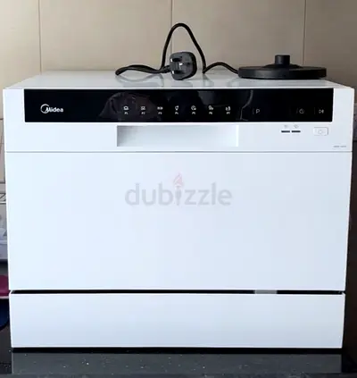 Compact countertop Midea dishwasher