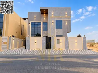 For sale: A distinctive villa in Al Zahia, Ajman, featuring a practical design and high-end finishe