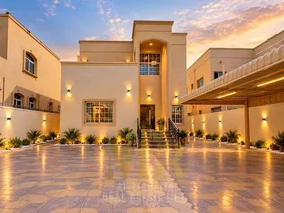Luxury Villa for Sale in Al Rawda 2 – Ajman | 5 Master Bedrooms | Freehold for All Nationalities | Includes Electricity, Water, and Air Conditioning