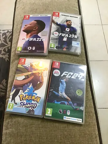 4 Nintendo games for quick sale